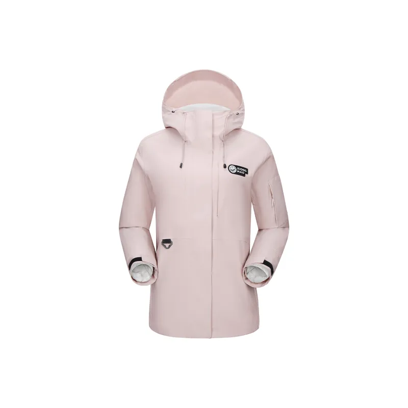 Panda Carefree Play Series Windproof And Rainproof Thermal Windbreaker Jacket Women's-20