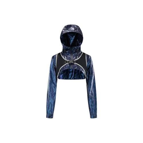 WESMART Cropped Coats Women's Multicolor
