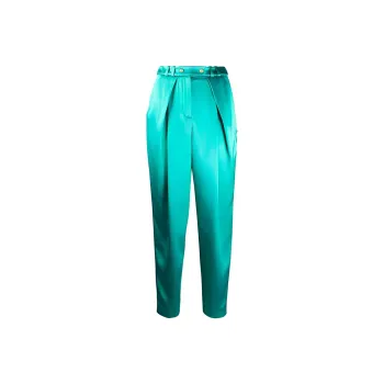 BALMAIN Casual Pants Women's Green