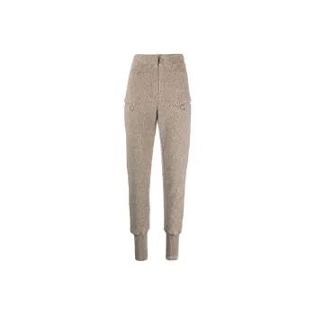 JIL SANDER Knitted Zip front Track Pants