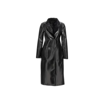 ALBERTA FERRETTI Coats Women's Black