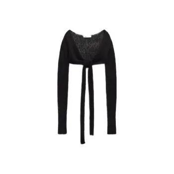 ZARA Cropped Coats Women's Black