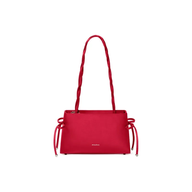 Muuluu Satin Double Butterfly Sugar Cube Bag Shoulder Bag, Handbag, Shoulder Bag Medium Size Women's Multicolor-1