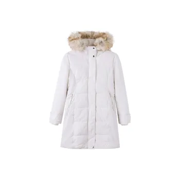ZARA Puffer Jacket Women's White
