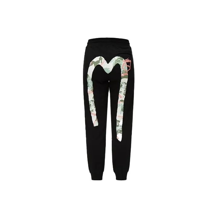 EVISU Sports Pants Women's Black-0