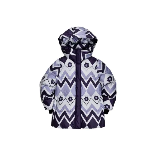 DIFFIE RIEGER Down Jacket Women's Mysterious Purple