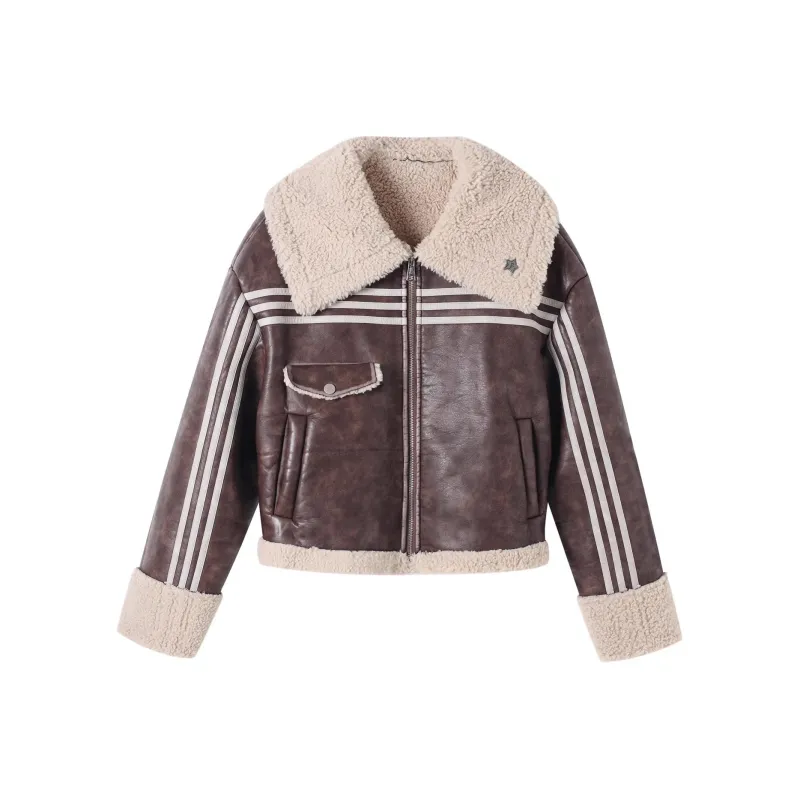 ANDN Puffer Jacket Women's Brown-0