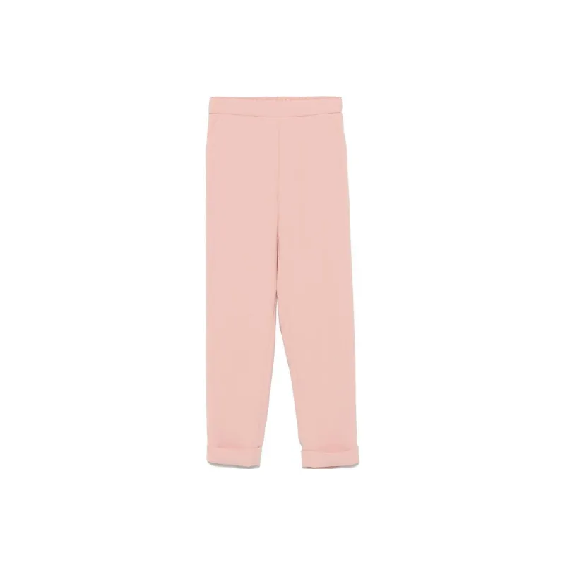 PAROSH FW24 Casual Pants Women's Pink-0