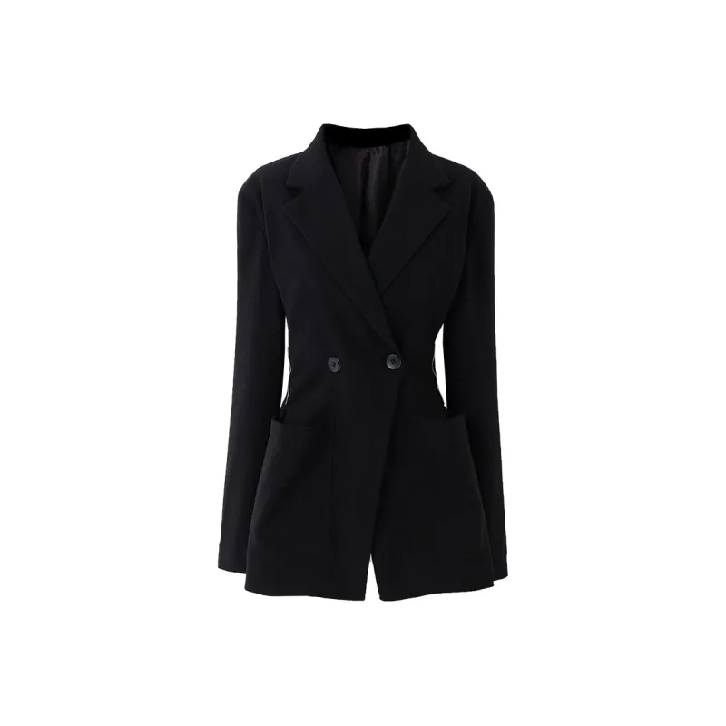SOON FLOWER Spring And Autumn Business Suit Women's Black-0