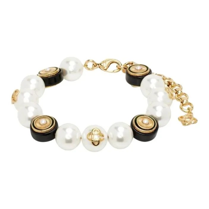 CASABLANCA Pearl Bracelets Unisex Gold-0