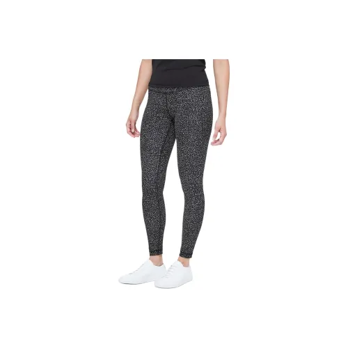 Lululemon Wunder Under Casual Pants Women's Night Vision Black/White