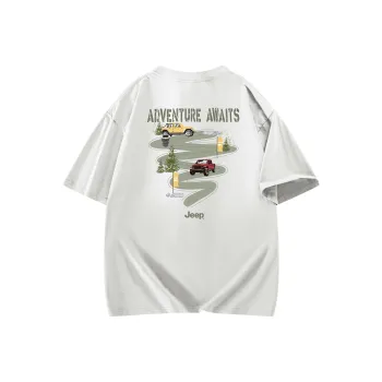 Jeep Pasture Horse Lifestyle T Shirt Unisex