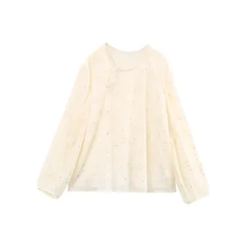A Paradise For Awakening Chiffon Shirt Women's