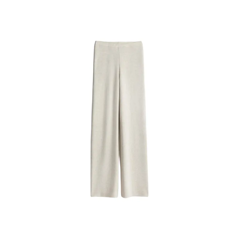 H&M Casual Pants Women's Light Beige Blend-0