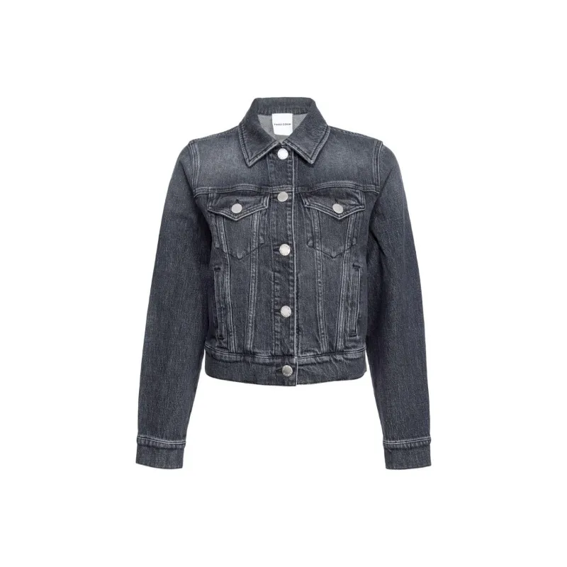 PINKO Buttoned Denim Jacket-0