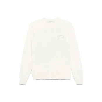 Golden Goose Script Detailed Crewneck Sweatshirt