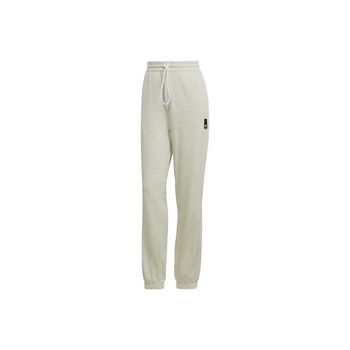 Adidas Knitted Sweatpants Women's Light Gray-0