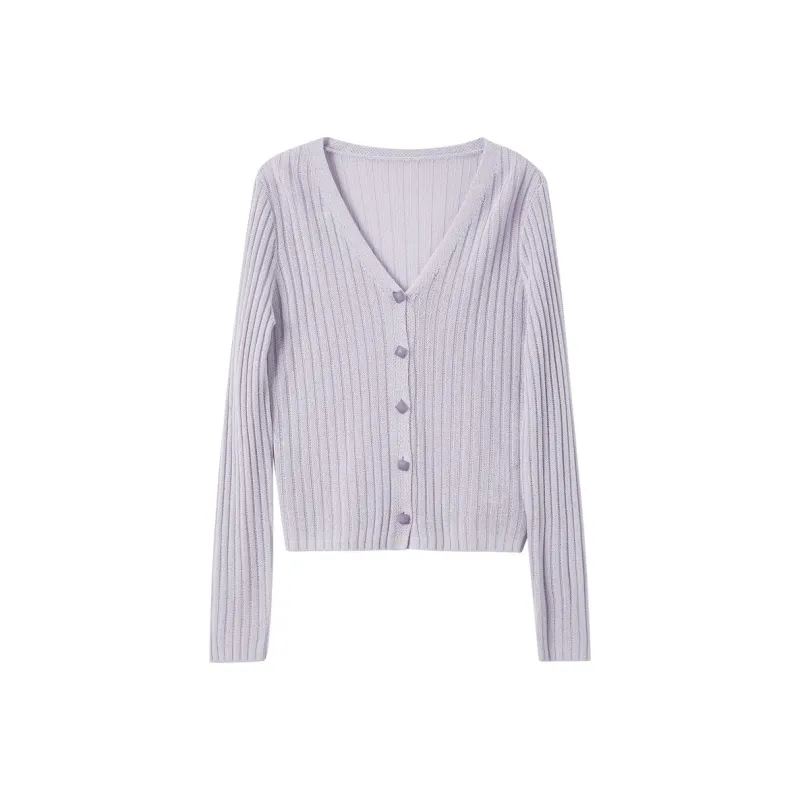 3COLOUR Knitwear Women's Gray Purple-0