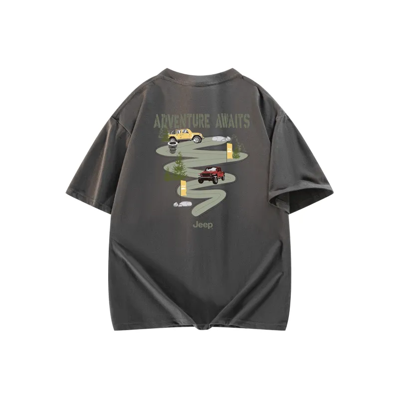 Jeep Pasture Horse Lifestyle T Shirt Unisex-28