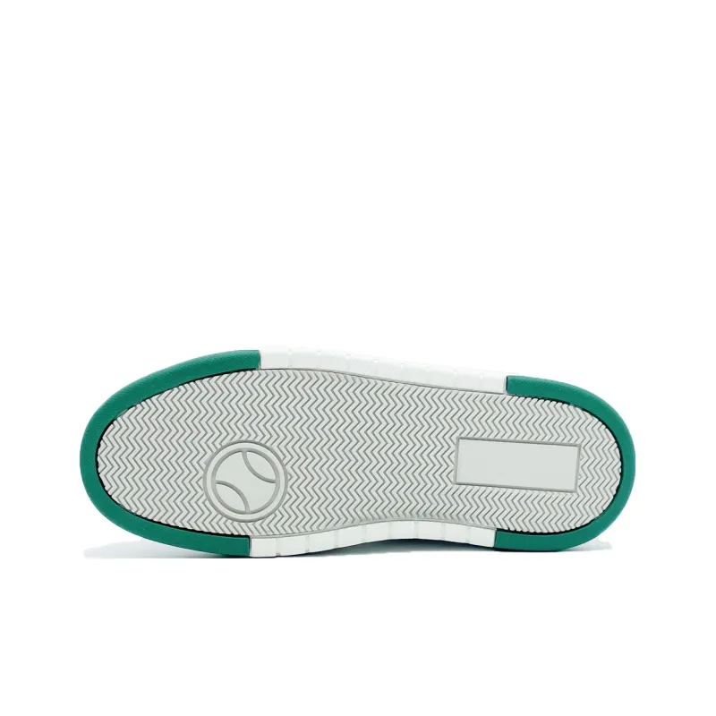 PAIN OR PLEASURE Skateboard Shoes Unisex White Green-9