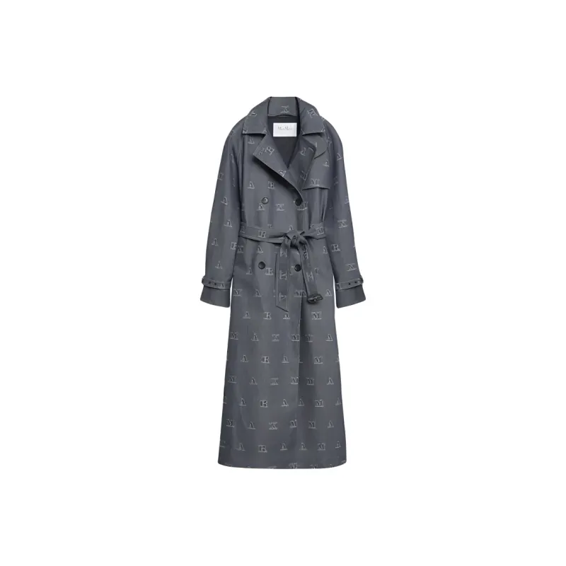 MaxMara Trench Coats Women's Dark Blue-0