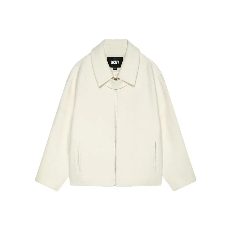 DKNY Coats Women's White-0
