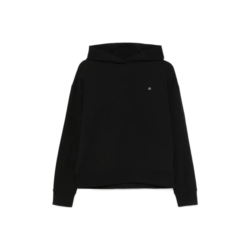 Calvin Klein Logo embroidered Hoodie-0