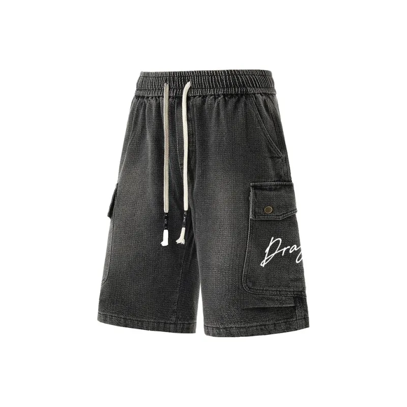 RED DRAGONFLY Denim Shorts Unisex-0