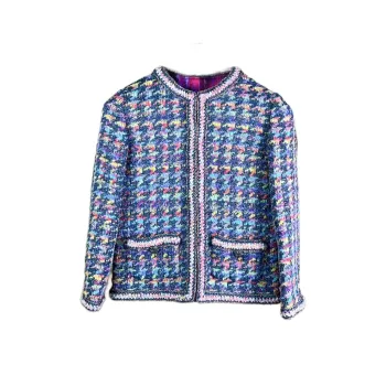CHANEL Cropped Coats Women's Multicolor
