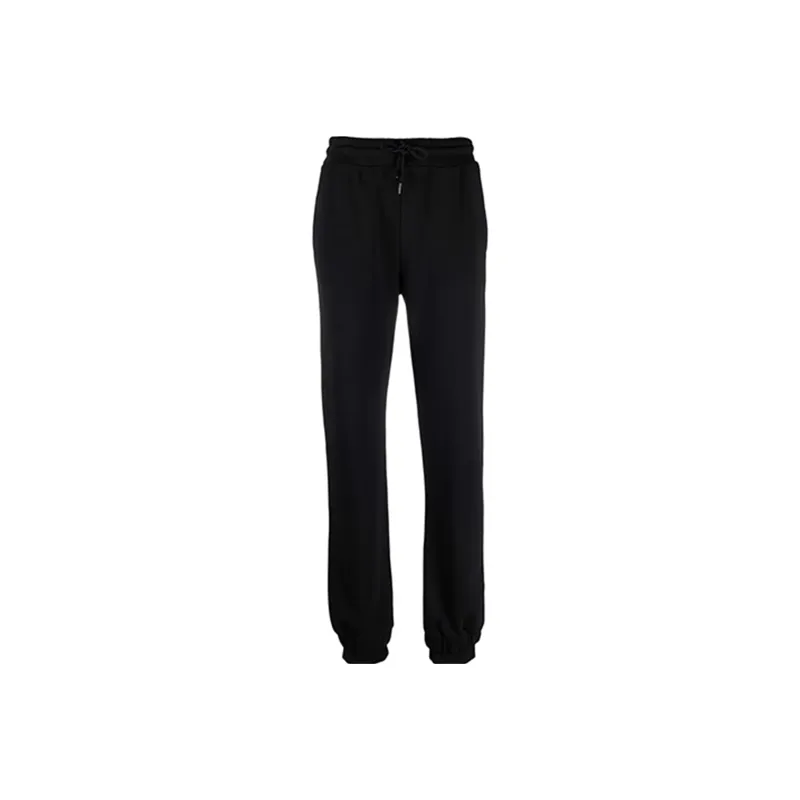 EMPORIO ARMANI Knitted Sweatpants Women's Black-0