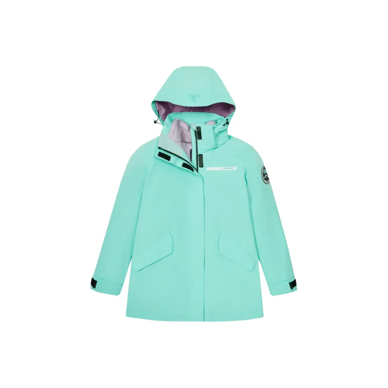 CAMEL Waterproof, Windproof, Breathable, And Thermal Windbreaker Jacket Women's-6