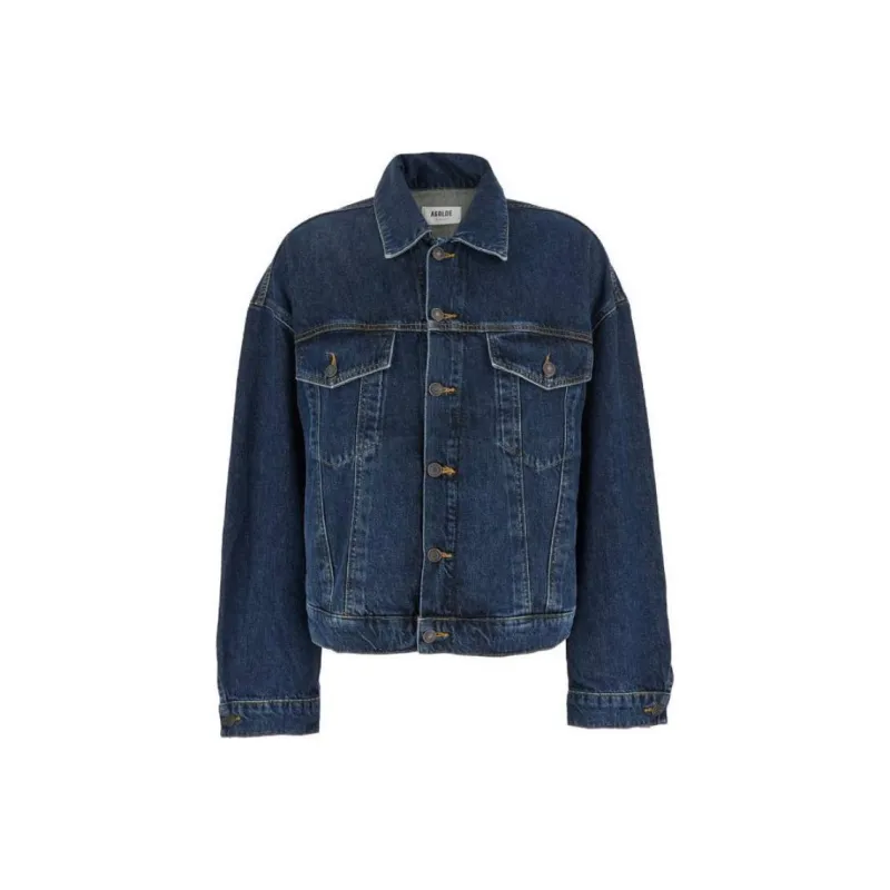 AGOLDE Dalton Long Sleeved Denim Jacket-0