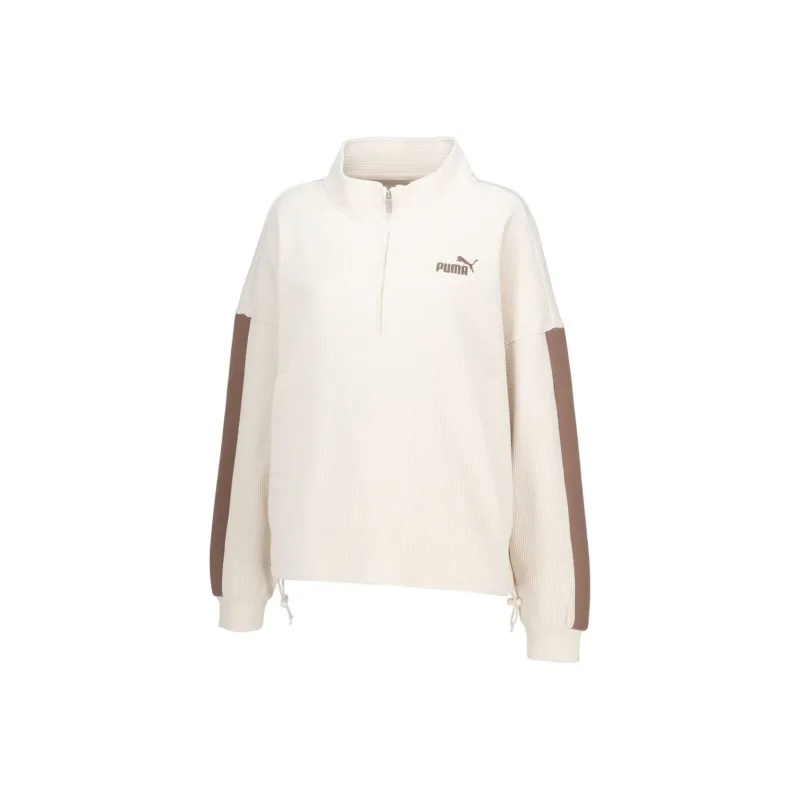 PUMA CORE HERITAGE SS25 Sweatshirt Women's Light Umber-0