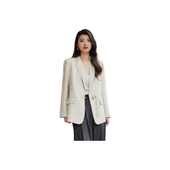 Yi Mengyuan Business Suit Women's Cream Apricot