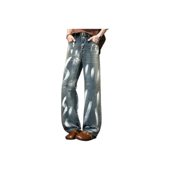 MARK WAFFLE Jeans Unisex Blue