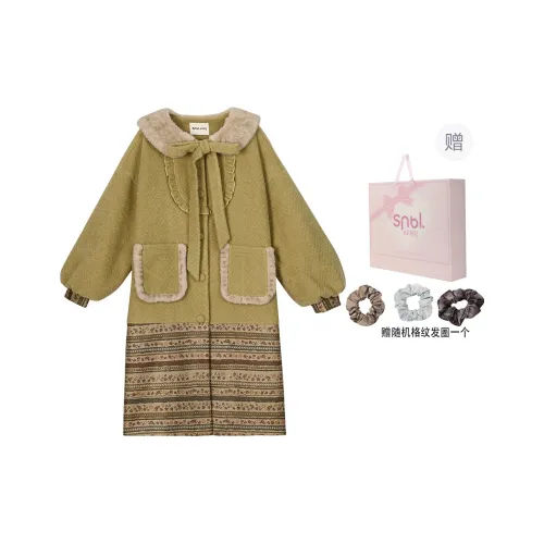 SNBL Coats Women's Green