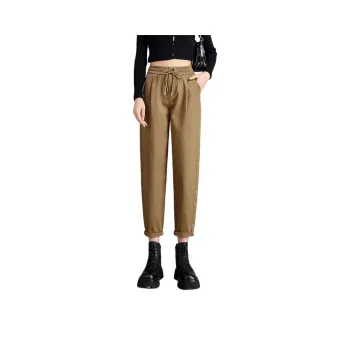 TERRE BLEUE Casual Pants Women's Earth Yellow