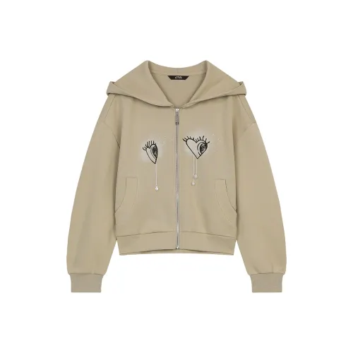 ELF SACK Sweatshirt Women's Pearl Khaki