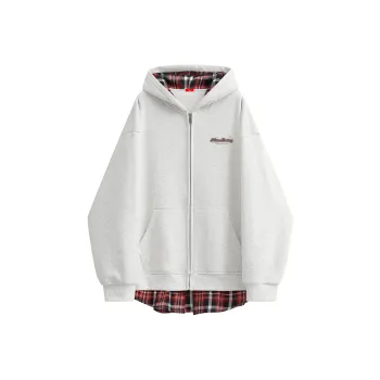 MIIOW Trend Party Series Sweatshirt Unisex Flower Gray & Red
