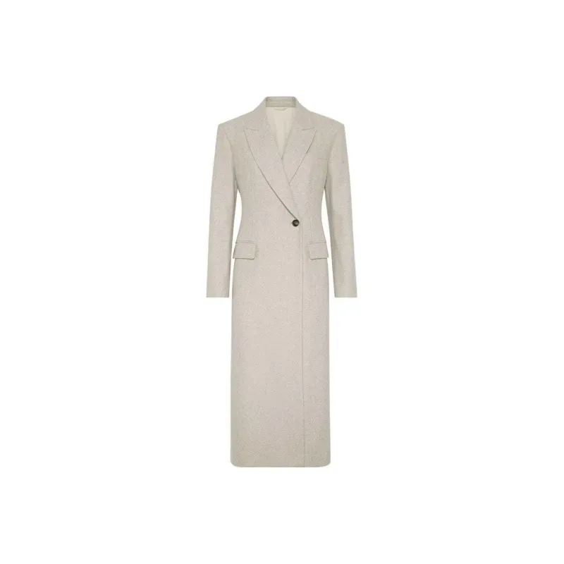 Brunello Cucinelli Long Wool Coat-0