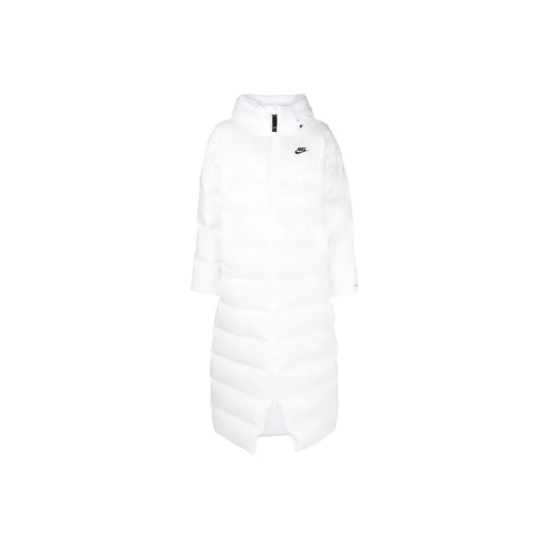 Nike Parka Coats Women's White-0
