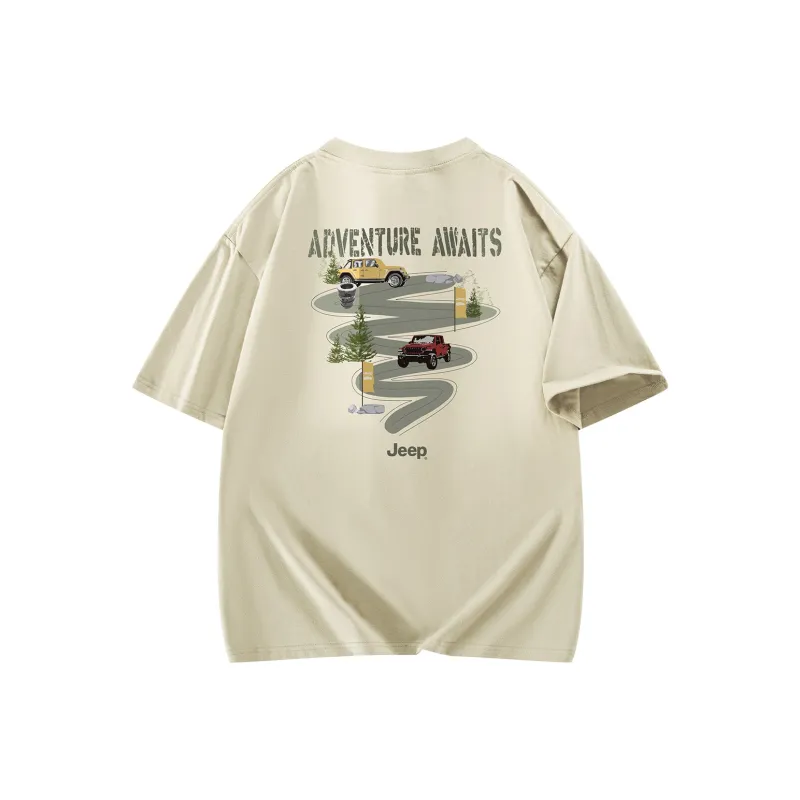 Jeep Pasture Horse Lifestyle T Shirt Unisex-23