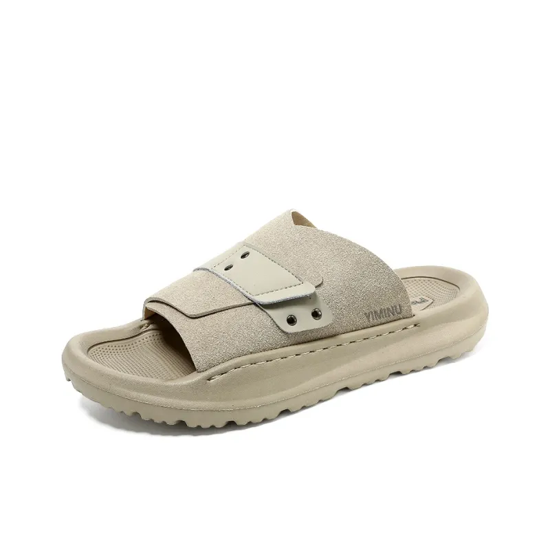 Eminu Rubber Foam Outsole Slip Resistant Slide Slippers Men's-4