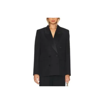 Anine Bing Ross Double Breasted Blazer
