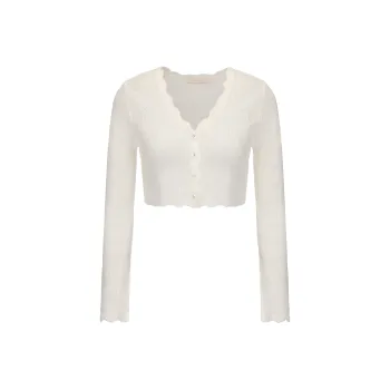 CHIWAWAMEME Knitwear Women's Shell Beige