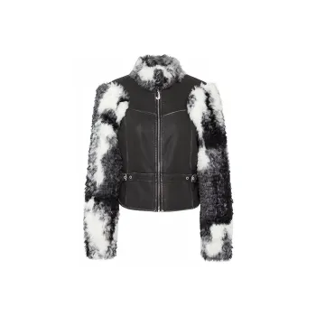 JYOSEI Velvet feel Coat Women's Black