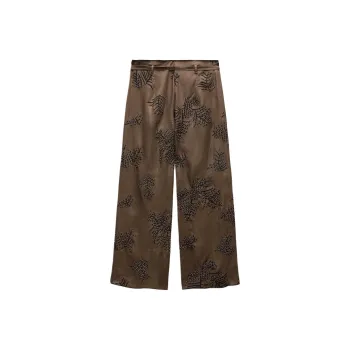 ZARA Casual Pants Women's Brown