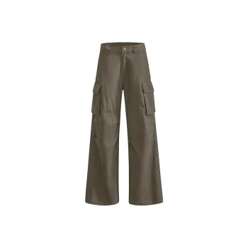 Wen Shan Casual Pants Women's Camel