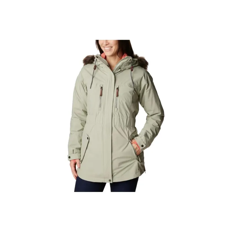 Columbia Payton Pass Windbreaker Jackets Women's Light Khaki-0
