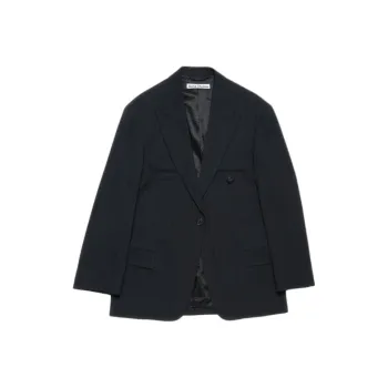Acne Studios Single Breasted Pinstripe Blazer